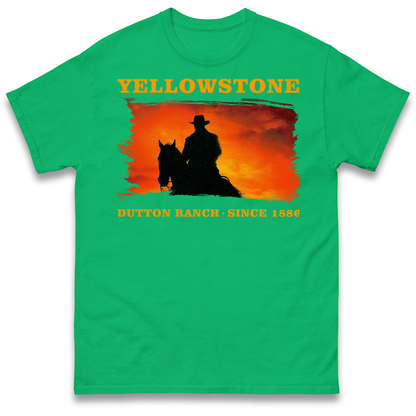 Yellowstone Dutton Ranch Since 1886 T Shirt