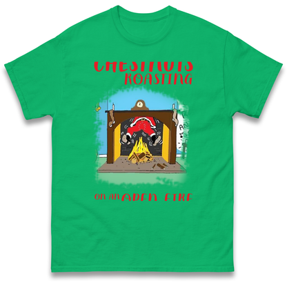 Chestnuts Roasting On An Open Fire Christmas T Shirt