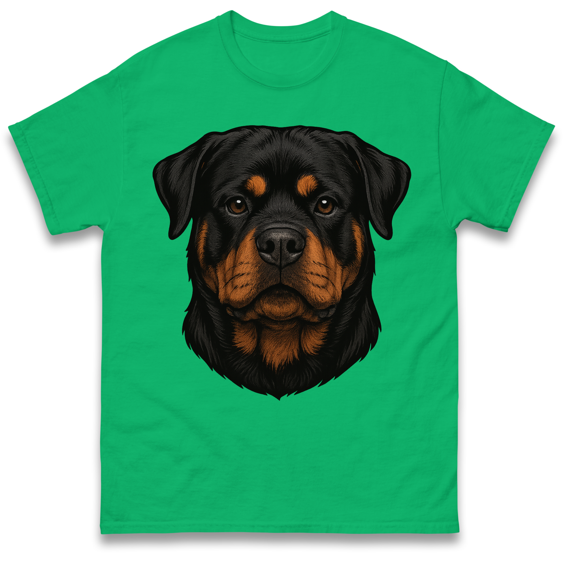 Rottweiler Face T Shirt