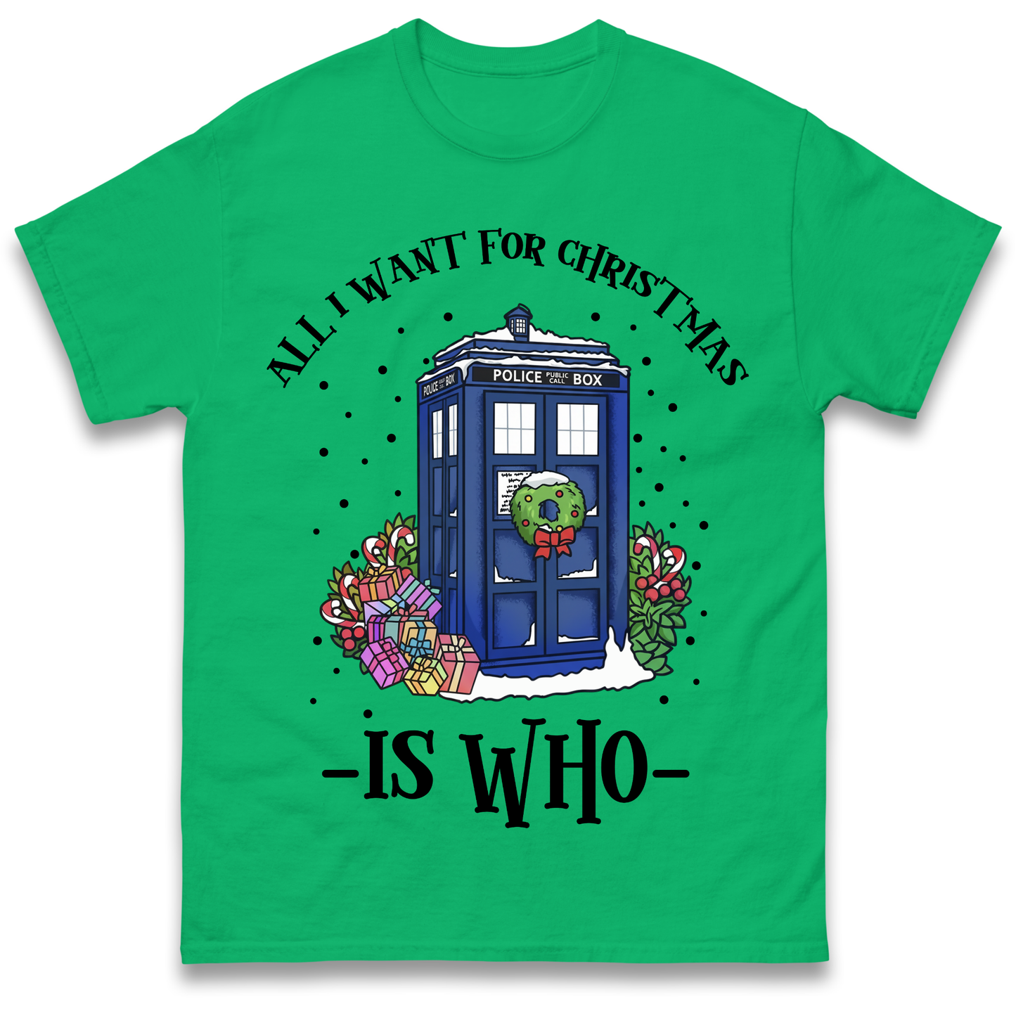 Dr Who Christmas T-Shirt