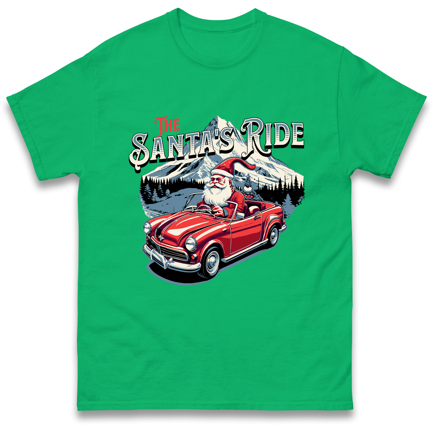 The Santas Ride Christmas T Shirt