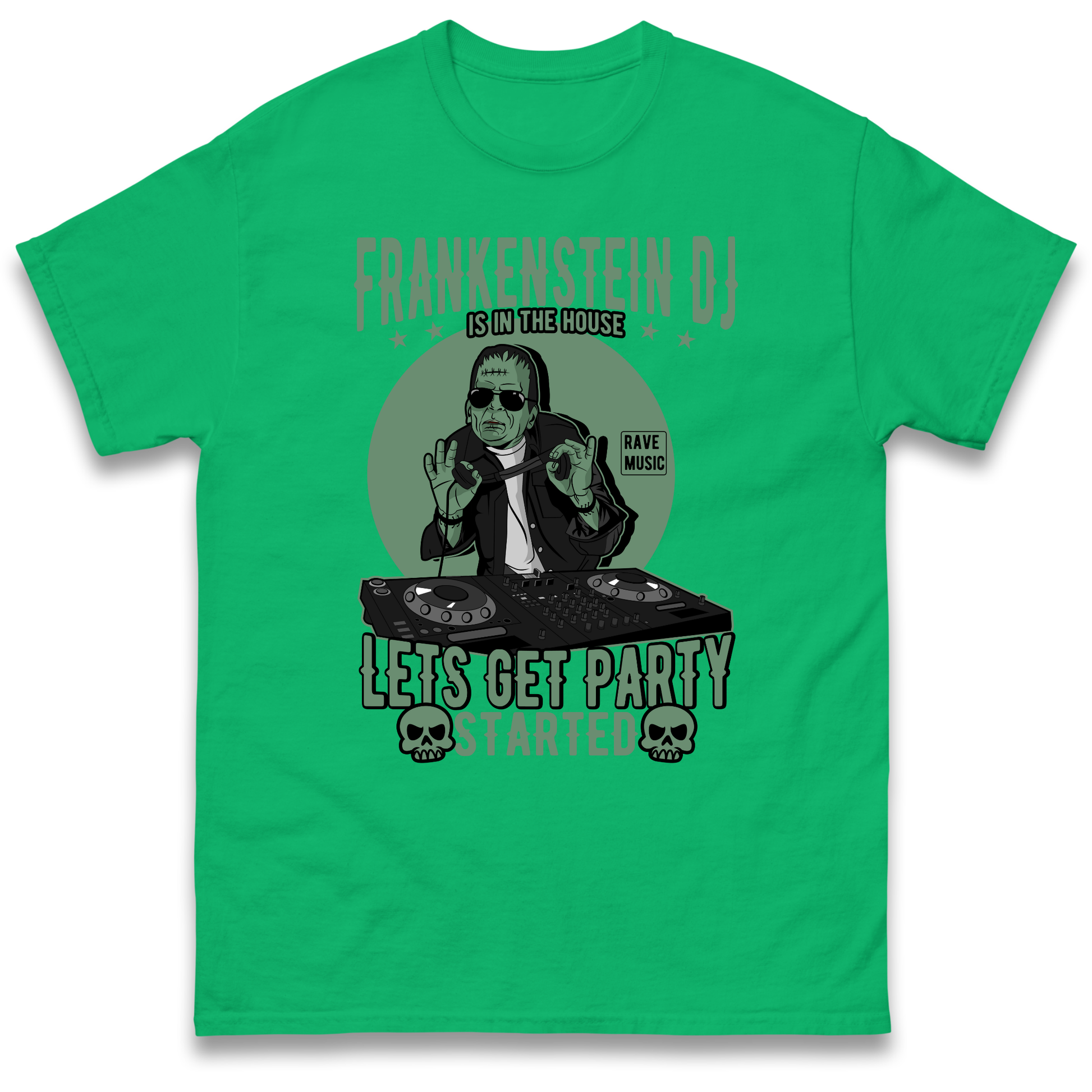 Frankenstein DJ T Shirt