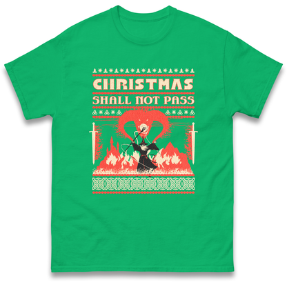 Christmas Shall Not Pass T Shirt