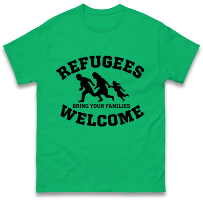 Refugees Welcome T Shirt