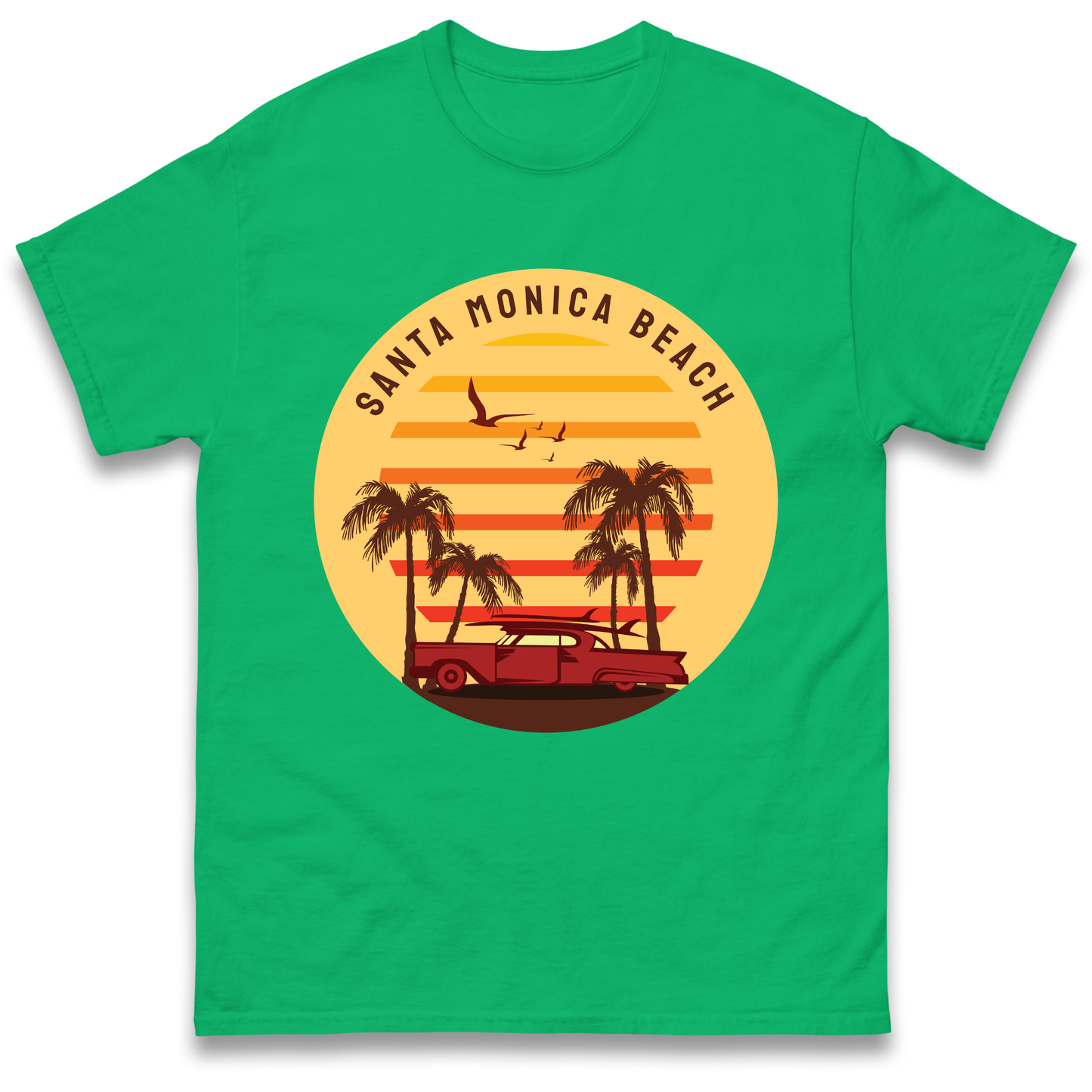 Santa Monica Beach T Shirt