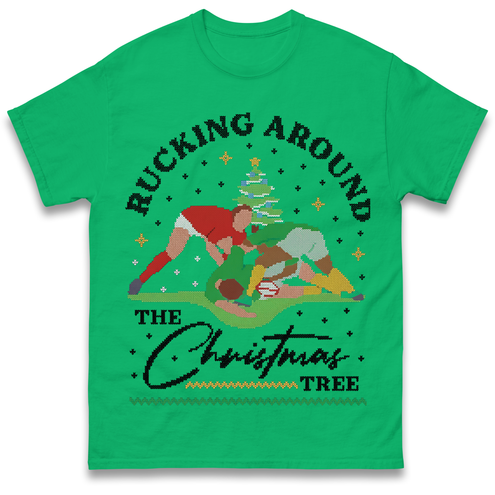 Rugby Christmas T Shirt