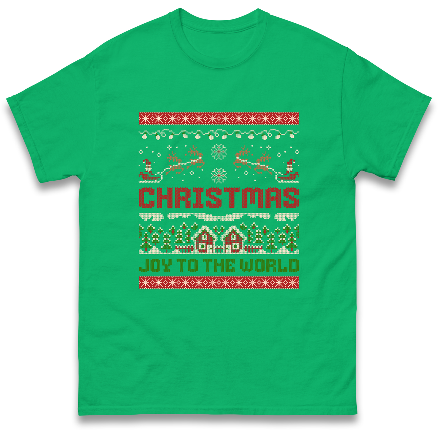 Christmas Joy to the World Christmas T Shirt