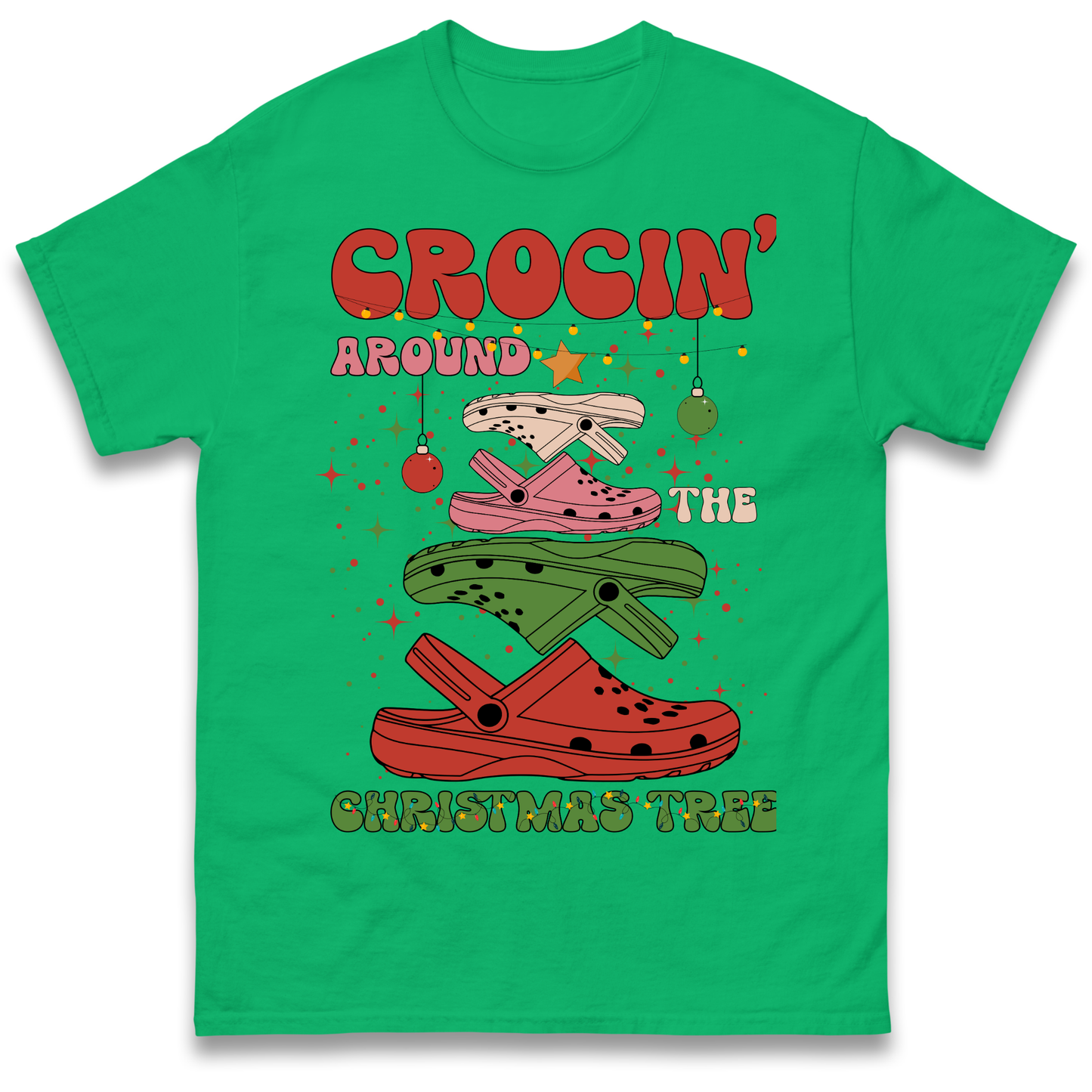Crockin Around the Christmas Tree Christmas T Shirt