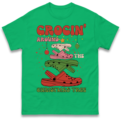Crockin Around the Christmas Tree Christmas T Shirt