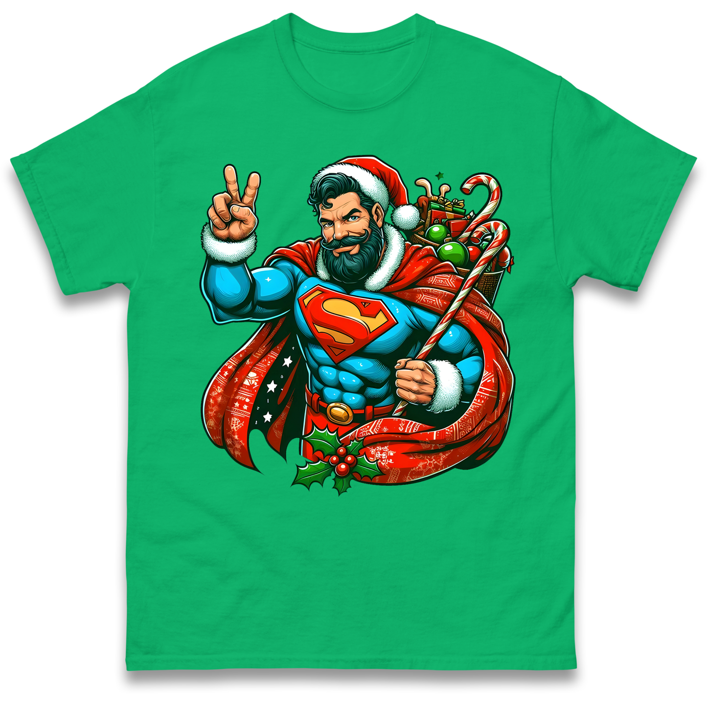 Superman Christmas T Shirt
