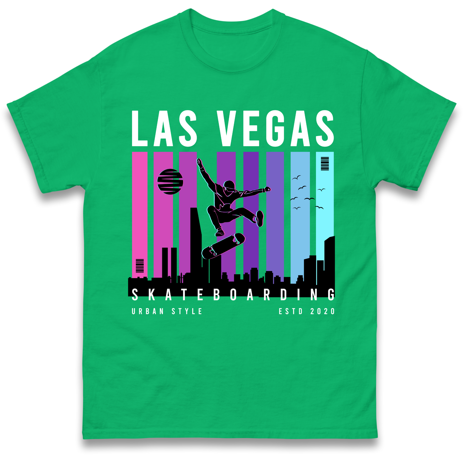 Las Vegas Skateboarding T Shirt