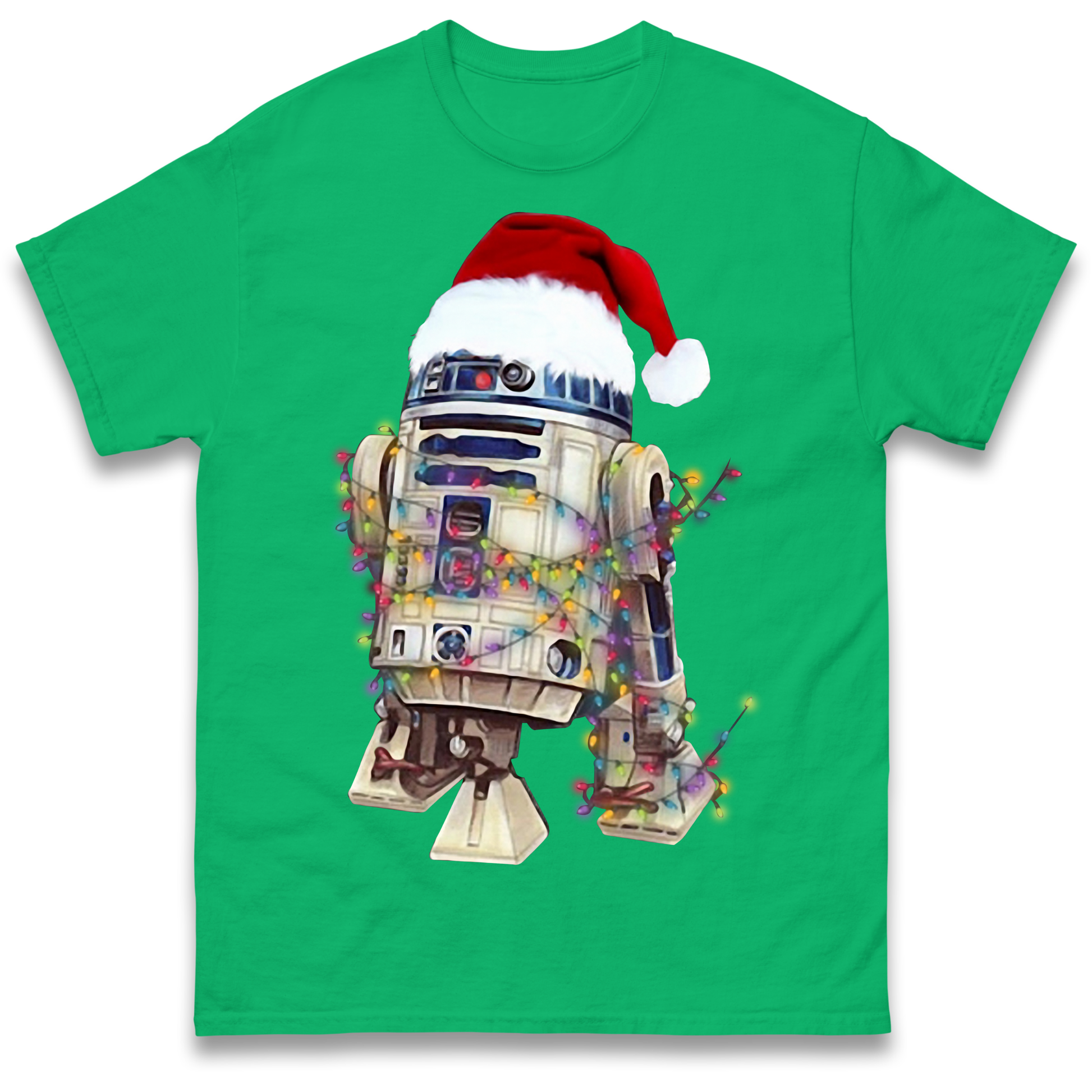 R2D2 Christmas Santa Christmas T Shirt