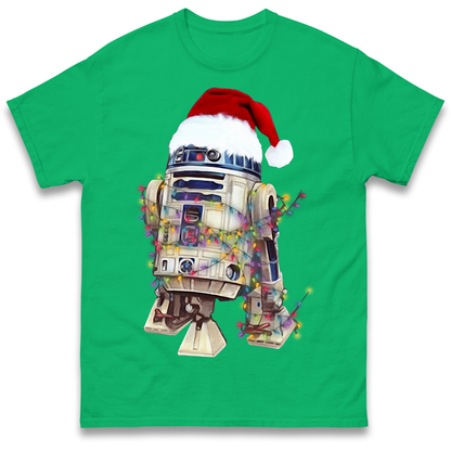 R2D2 Christmas Santa Christmas T Shirt