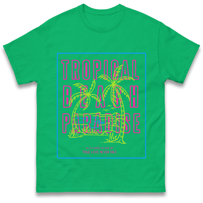 Tropical Beach Paradise T Shirt