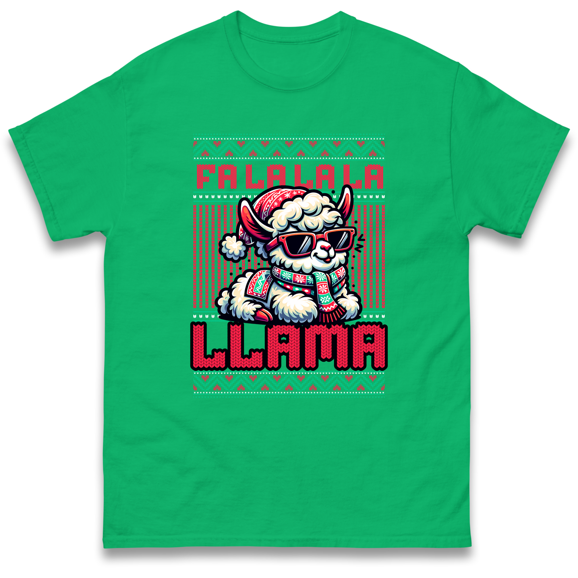 FA LA LA LA LLAMA T Shirt