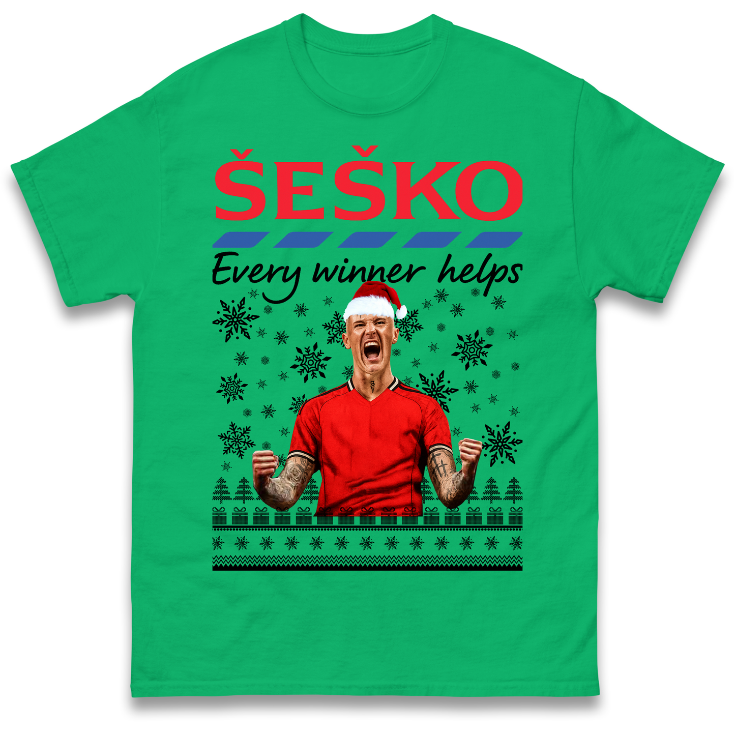 Benjamin Sesko Christmas T Shirt