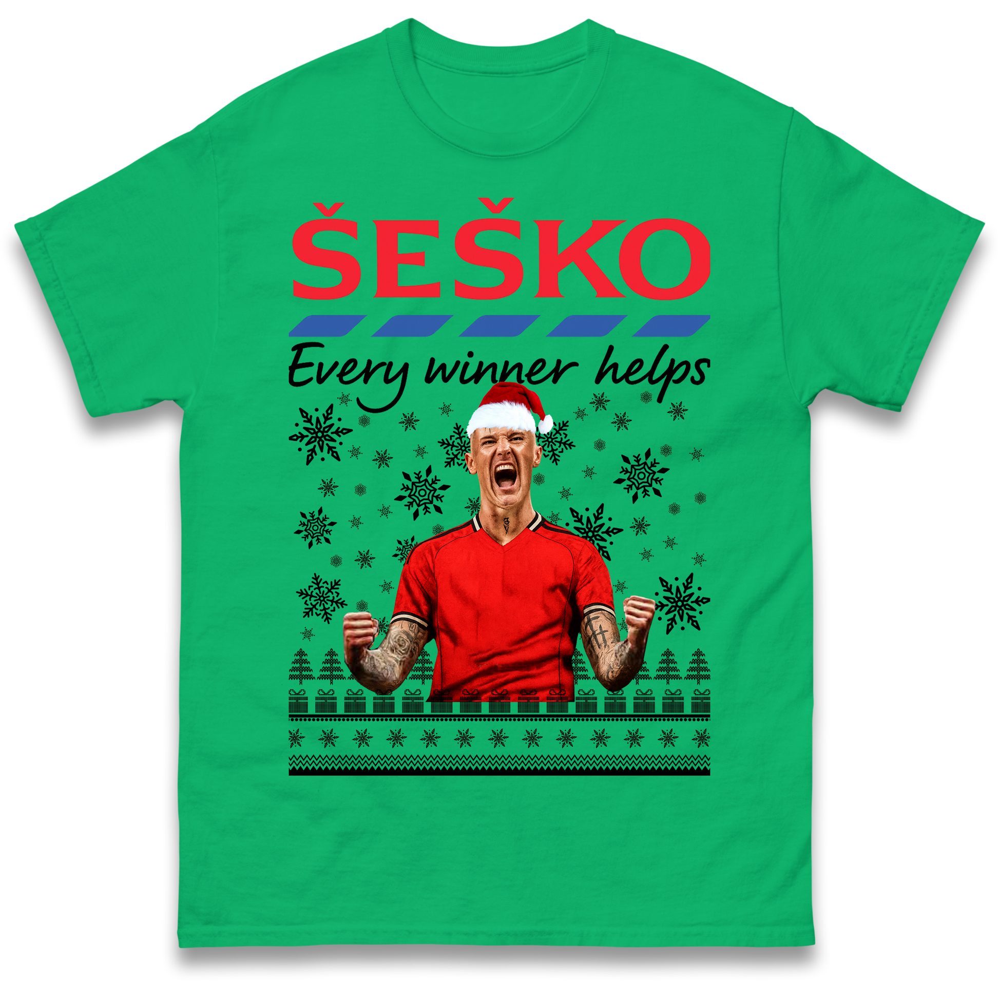 Benjamin Sesko Christmas T Shirt