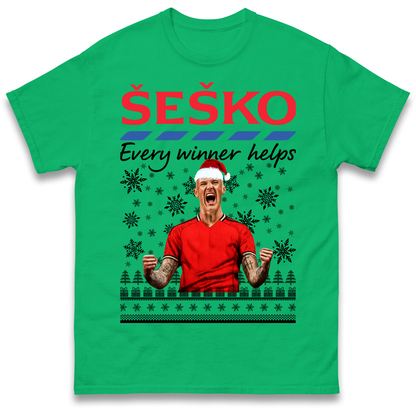 Benjamin Sesko Christmas T Shirt