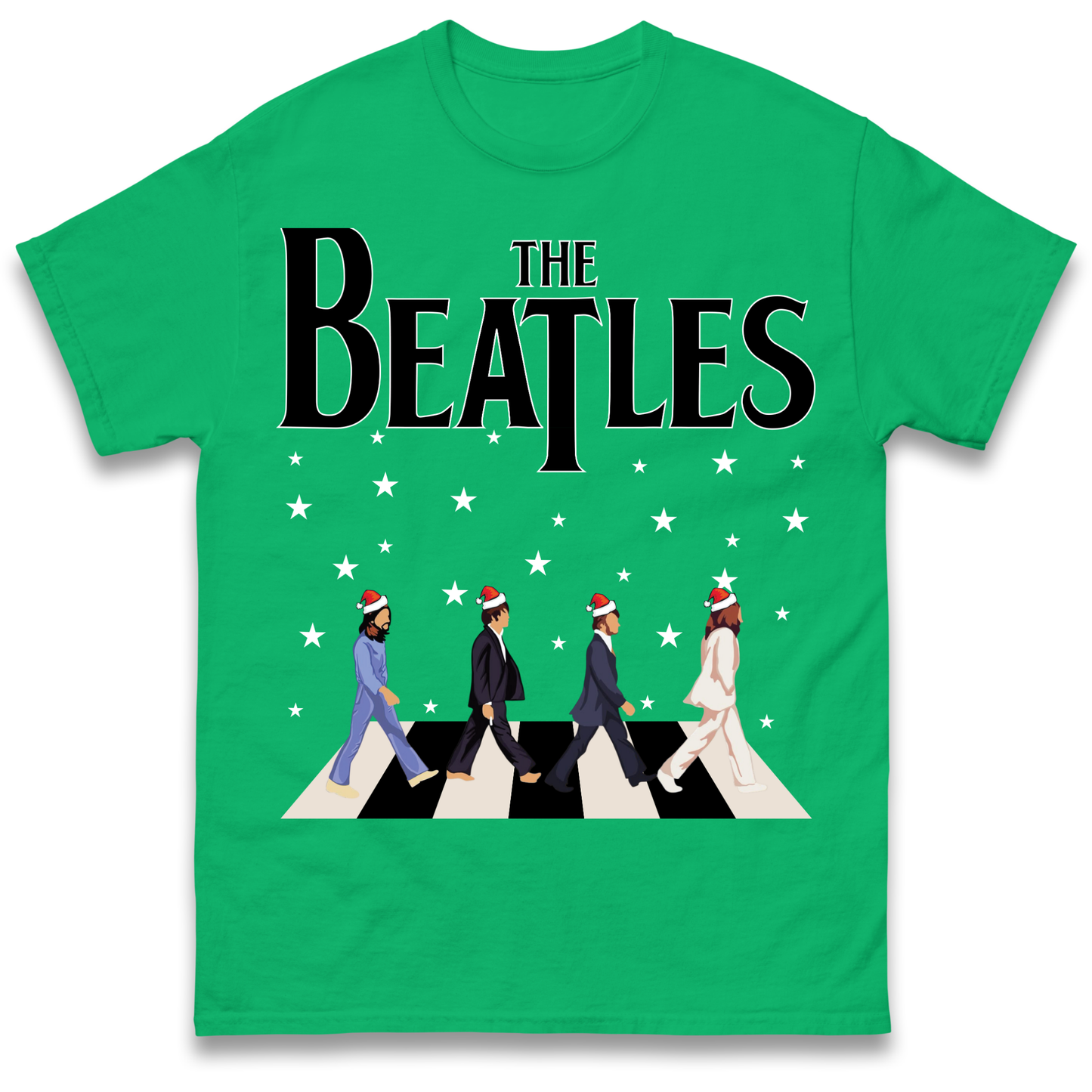 The Beatles Abbey Road Christmas T Shirt