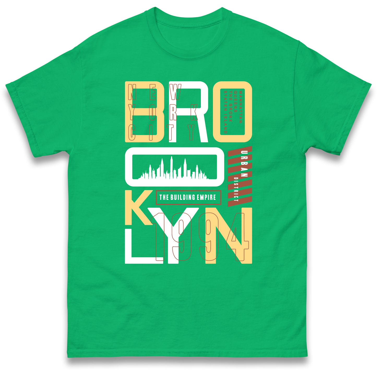 Brooklyn New York Urban District T Shirt