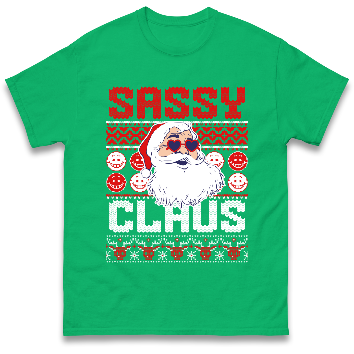 Sassy Claus Santa Christmas T Shirt