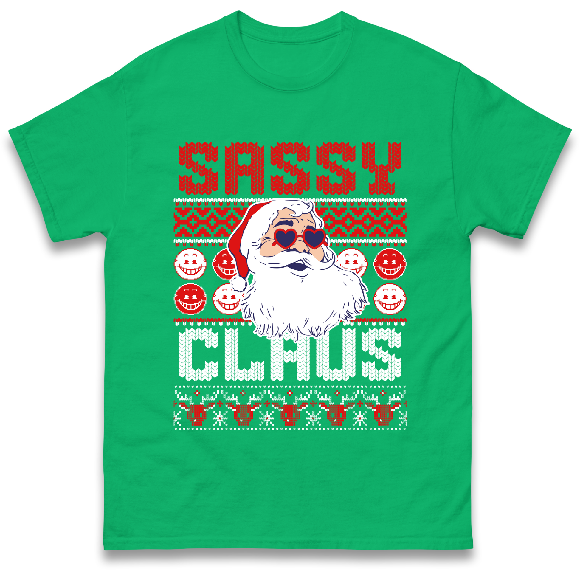 Sassy Claus Santa Christmas T Shirt