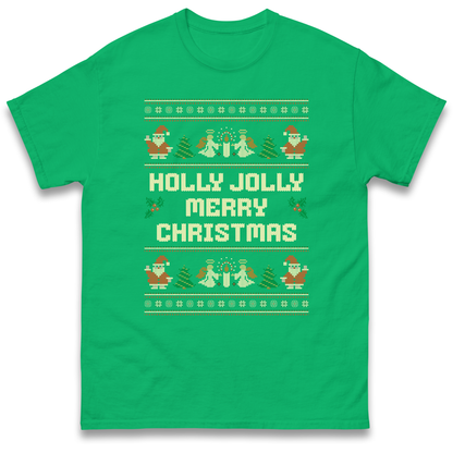 Holly Jolly Merry Christmas T Shirt