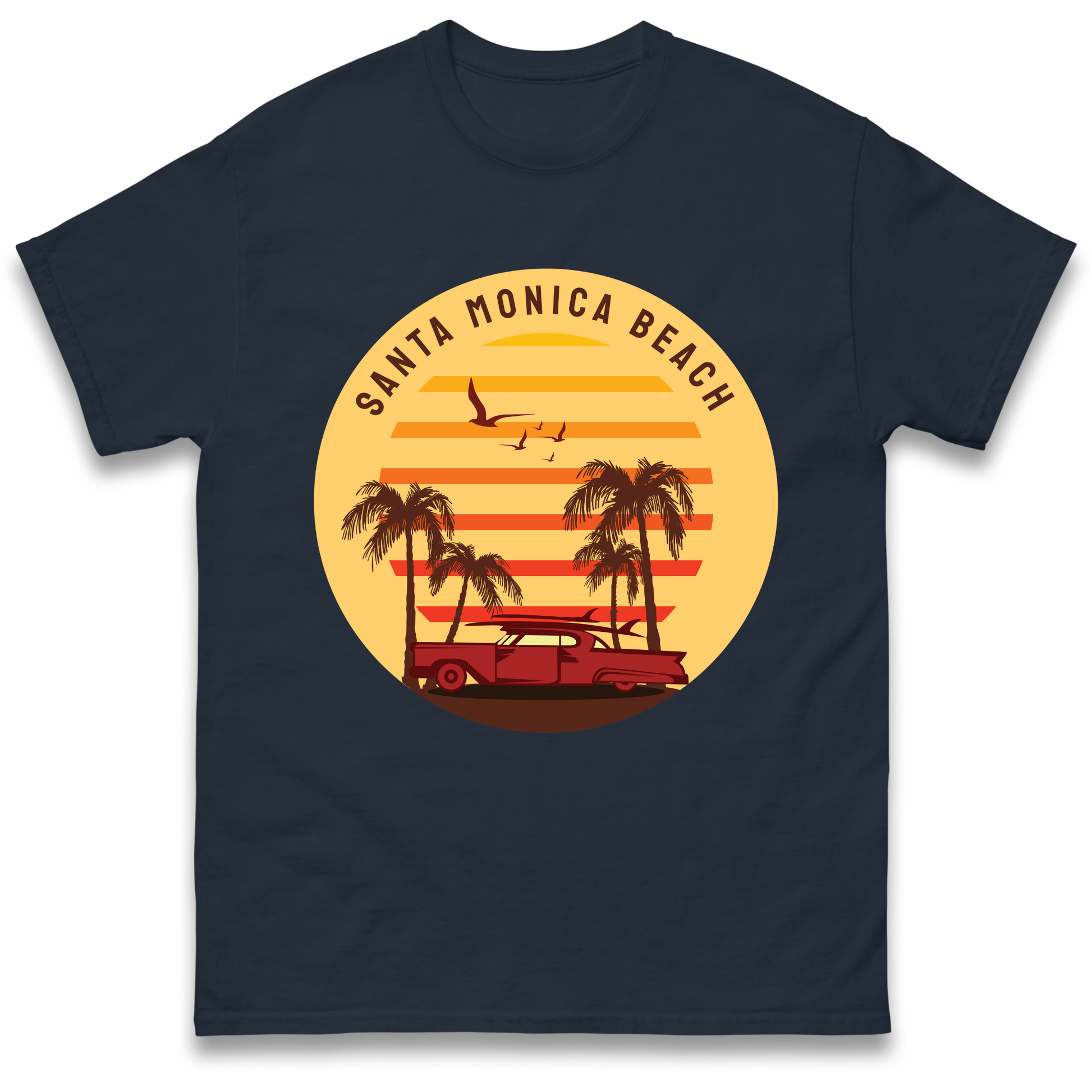 Santa Monica Beach T Shirt