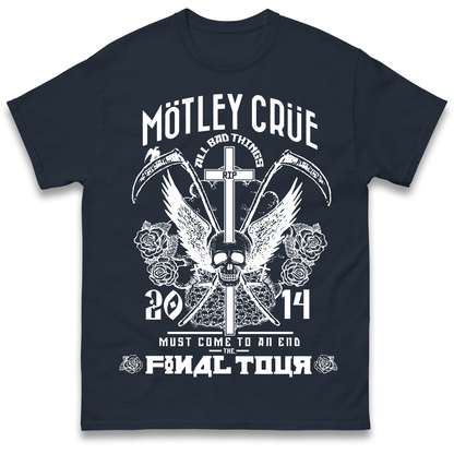 Motley Crue All Bad Things T Shirt