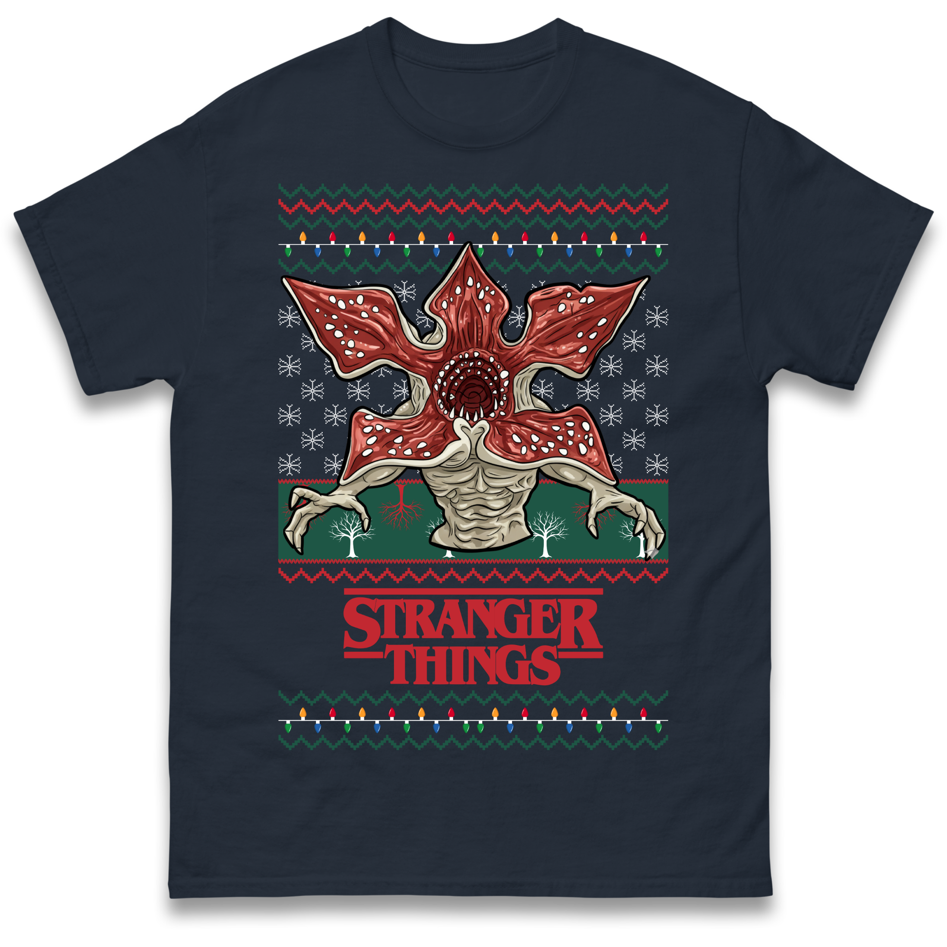 Demogorgon Christmas T Shirt