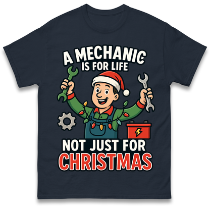 Mechanic Christmas T Shirt