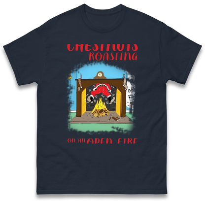 Chestnuts Roasting On An Open Fire Christmas T Shirt