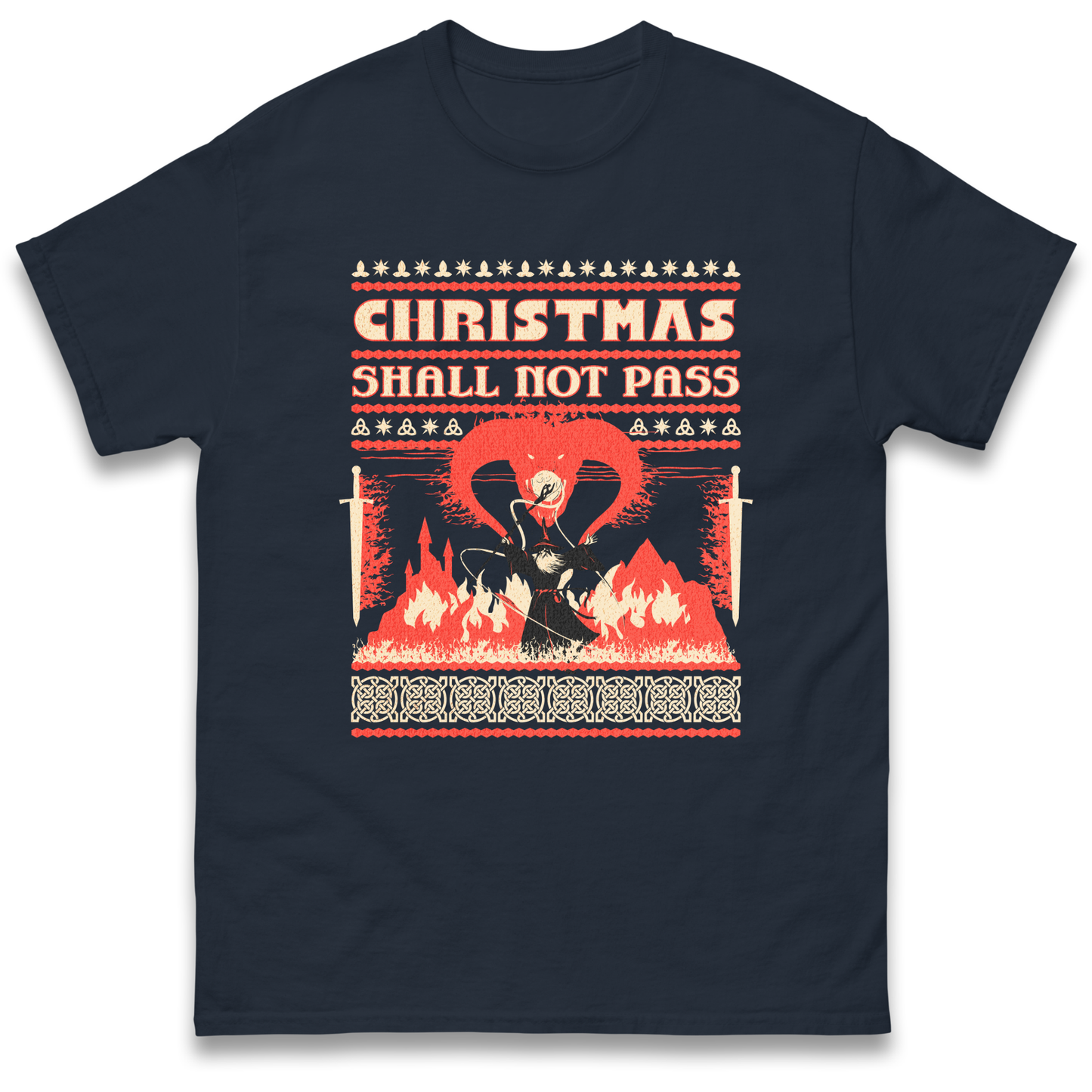 Christmas Shall Not Pass T Shirt