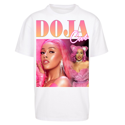Doja Cat Pink Bootleg Oversized T Shirt