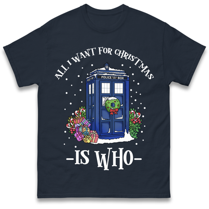 Dr Who Christmas T-Shirt