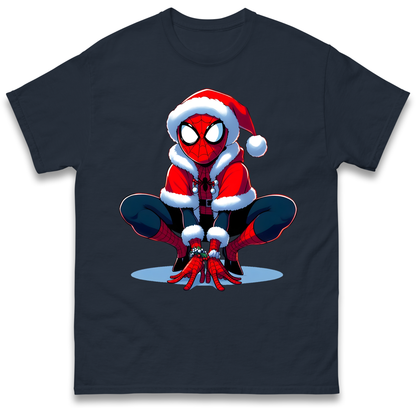 Spiderman Santa T Shirt