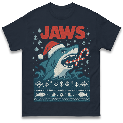 Jaws Christmas T Shirt
