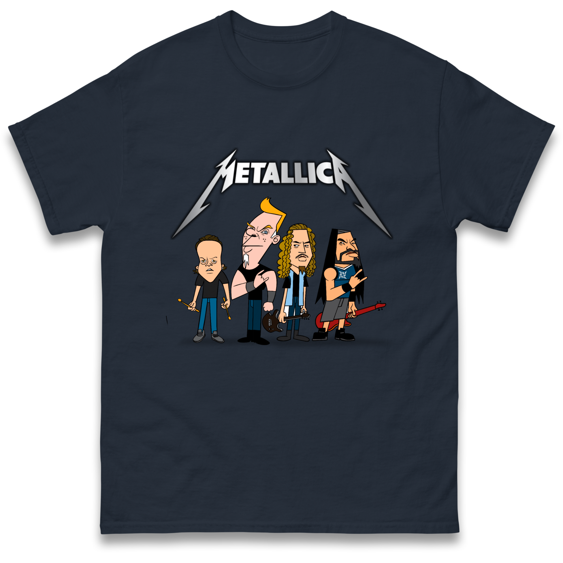 Metallica Cartoon T Shirt