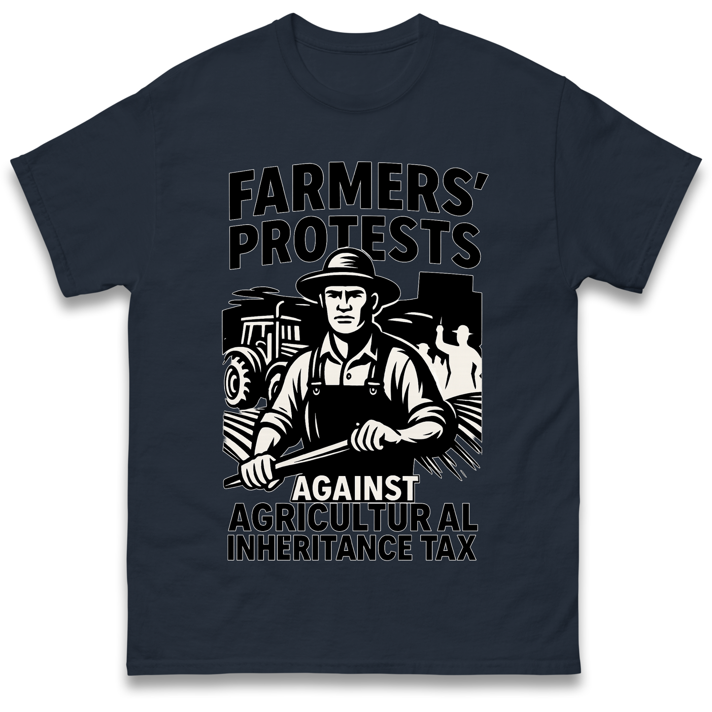Farmers’ Protests Against Agricultural Inheritance Tax T Shirt