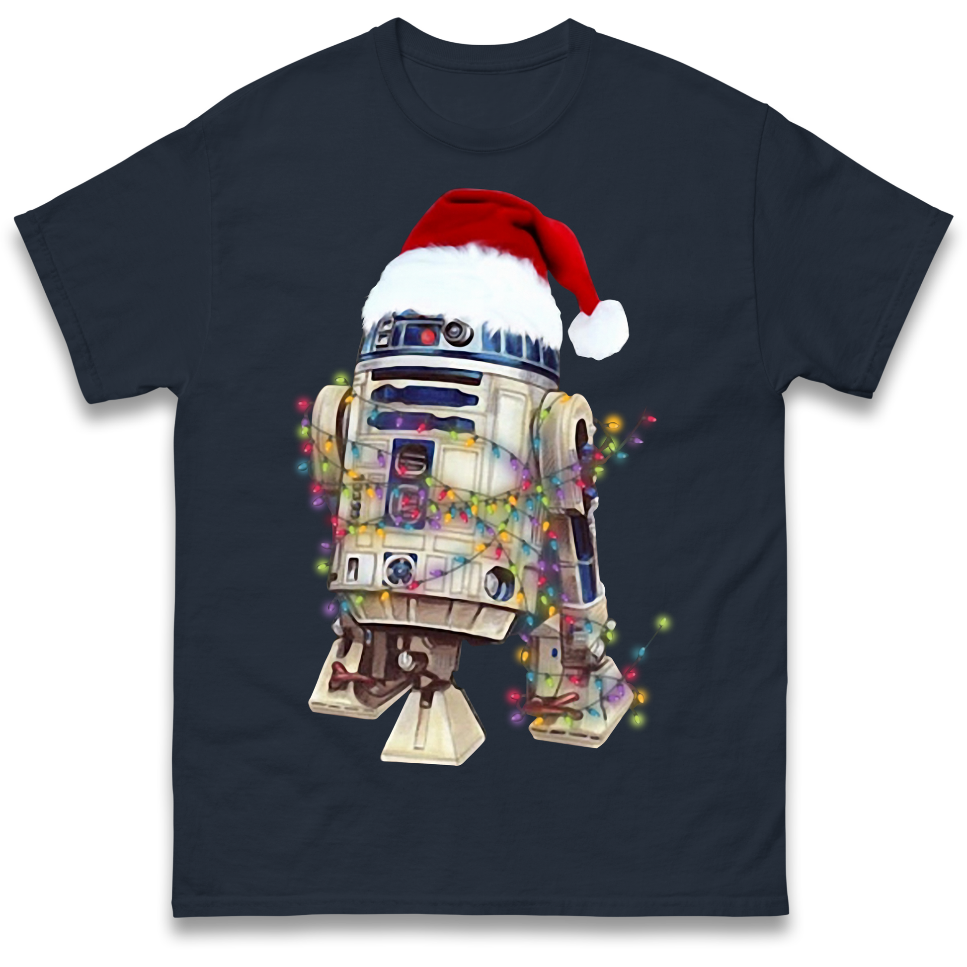 R2D2 Christmas Santa Christmas T Shirt