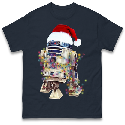 R2D2 Christmas Santa Christmas T Shirt