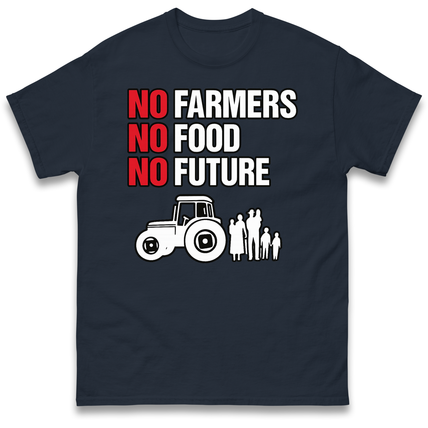 Farmers Agricultural Inheritance Tax Protest T Shirt
