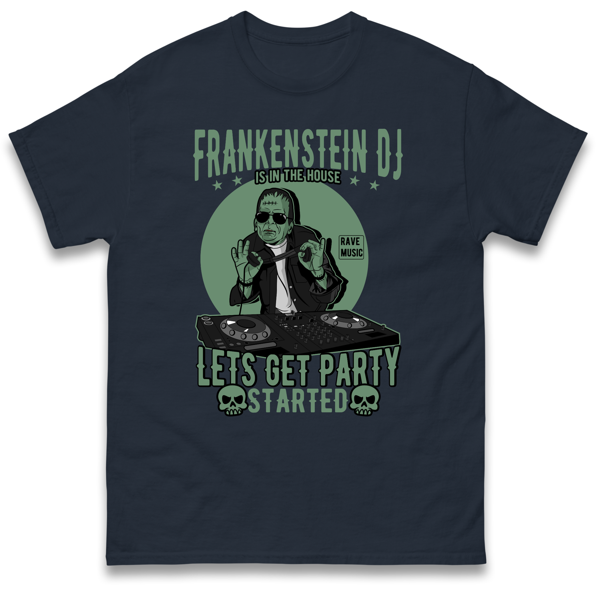 Frankenstein DJ T Shirt