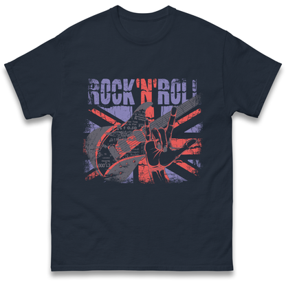Rock N Roll Union Jack T Shirt