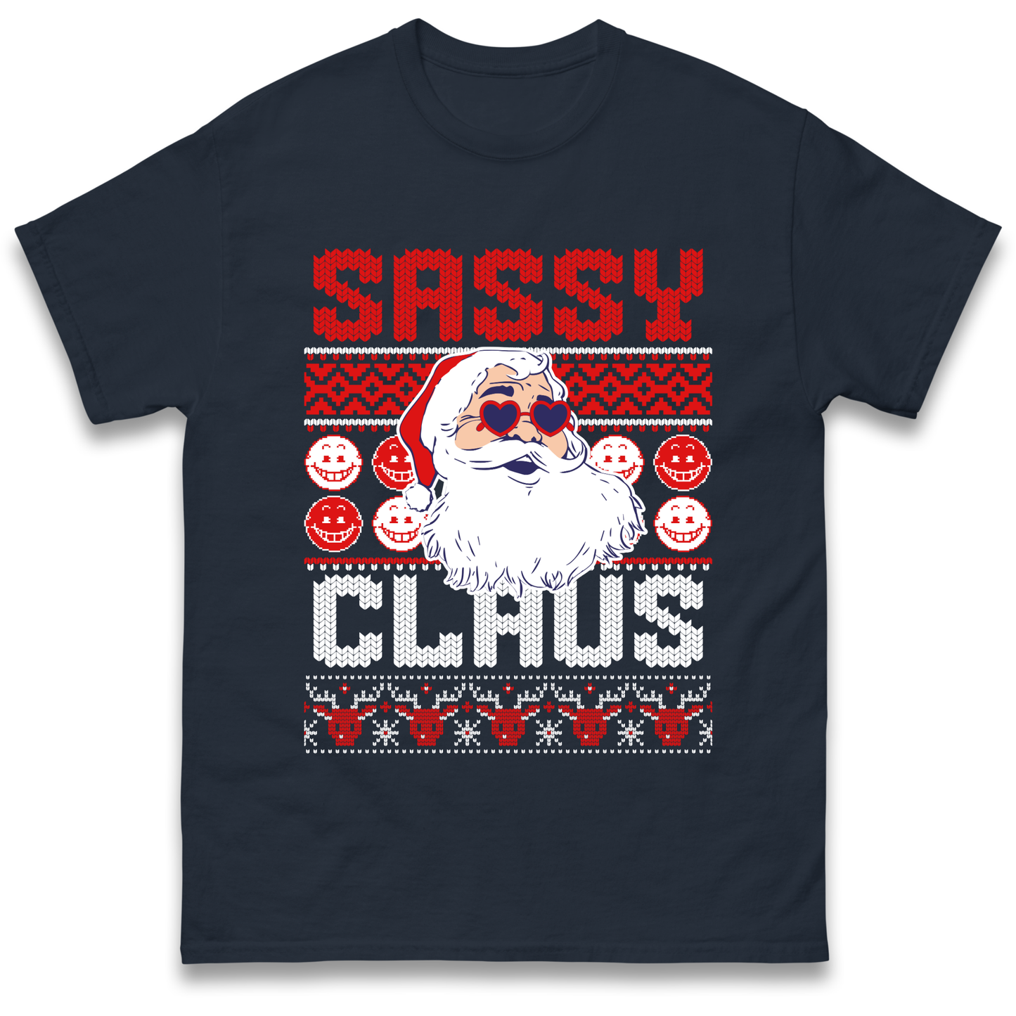 Sassy Claus Santa Christmas T Shirt