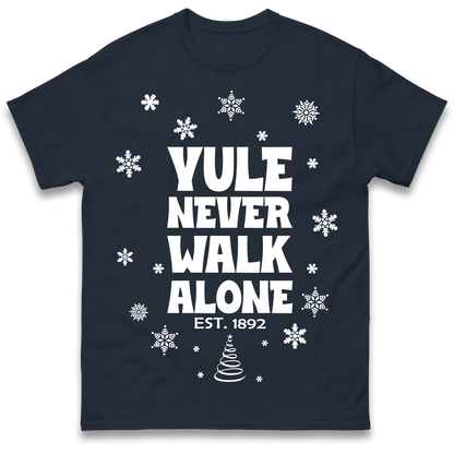 Yule Never Walk Alone Liverpool Christmas T Shirt