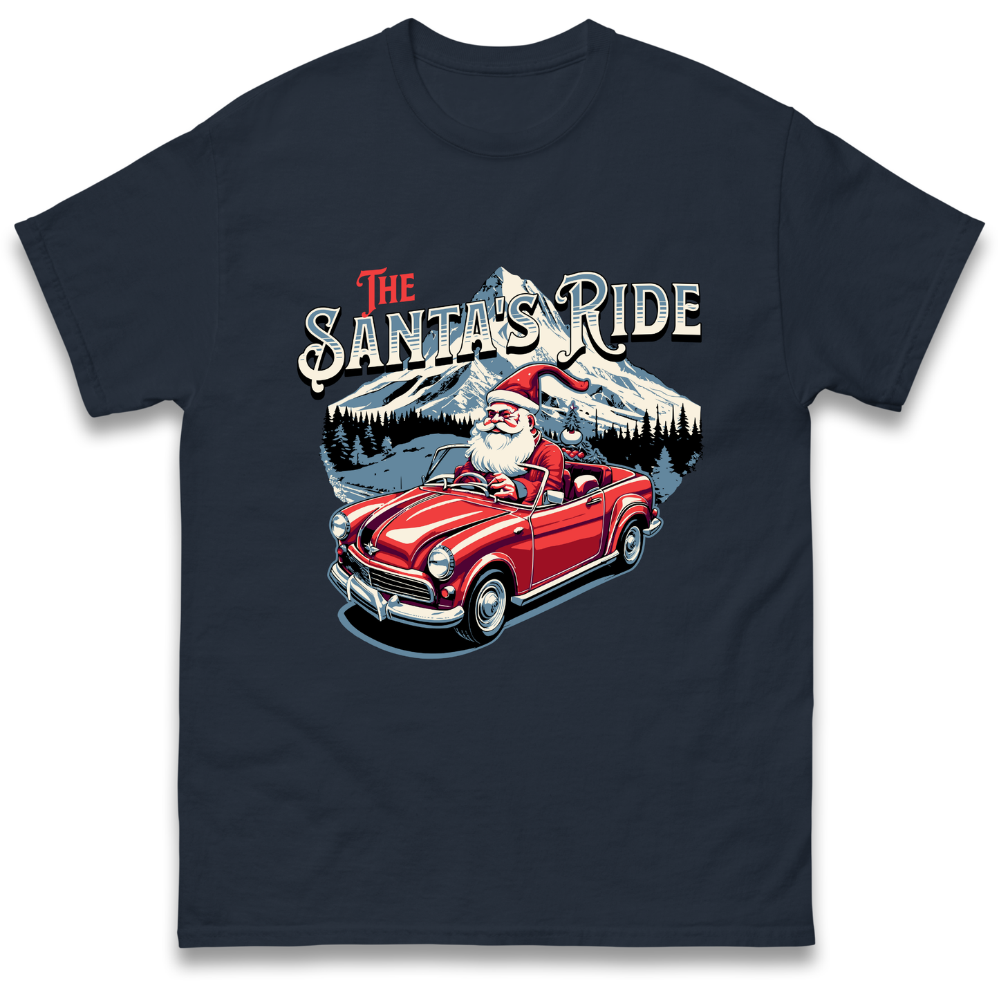 The Santas Ride Christmas T Shirt