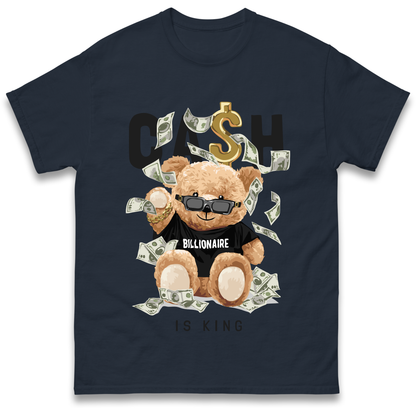 Teddy Bear Billionaire Streetwear T Shirt