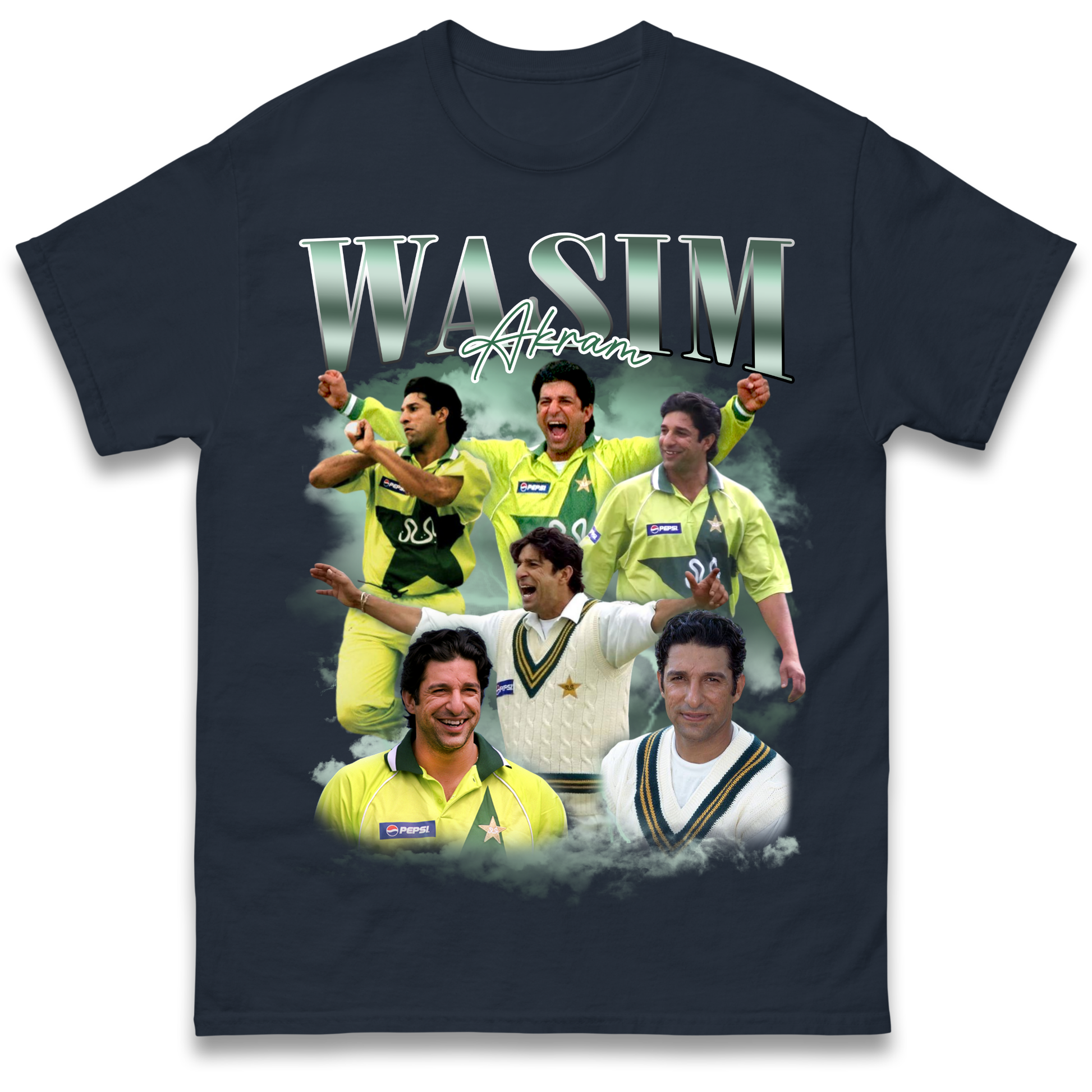 Wasim Akram T Shirt