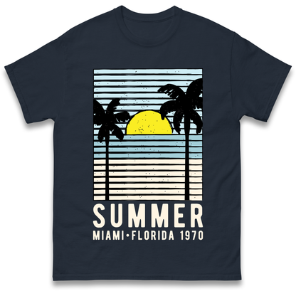 Summer Miami Florida 1970 T Shirt